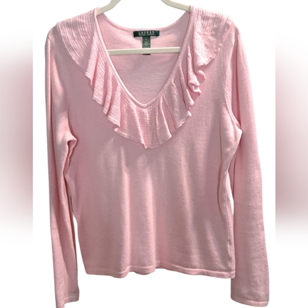 Women Sweater Blouse Large